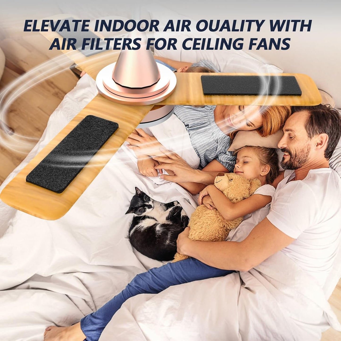 Ceiling Fan Filters - Pack of 3