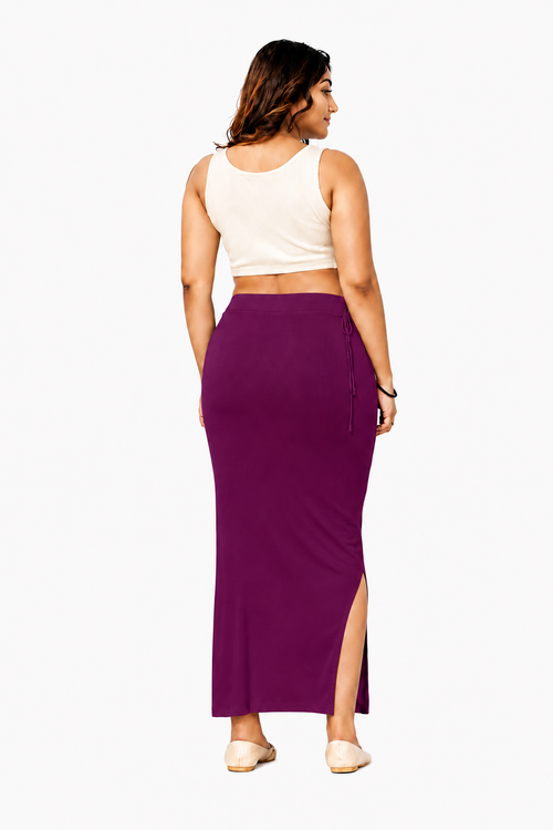 ComfyShape Premium Saree Shapewear-Berry Purple