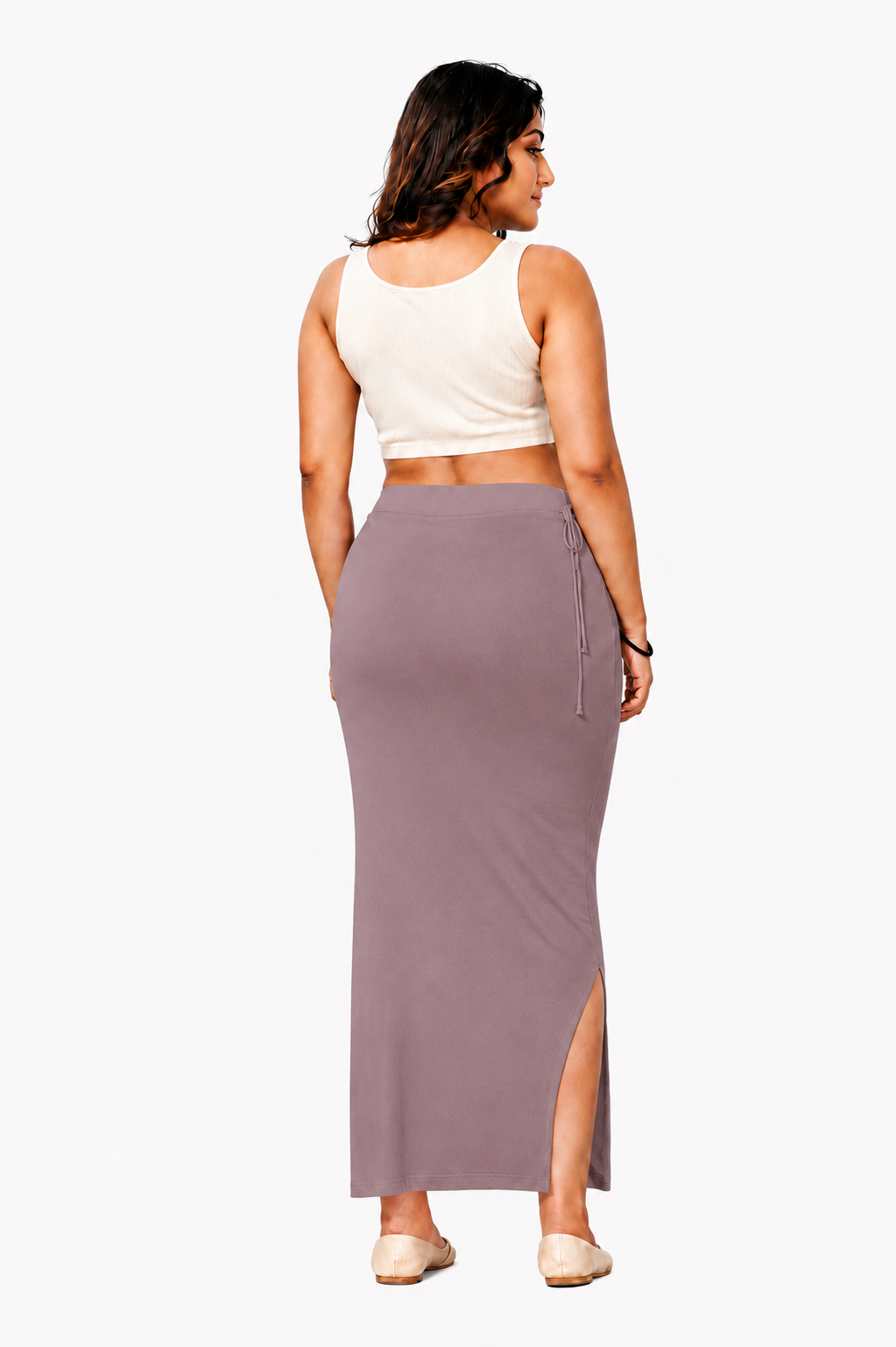 ComfyShape Premium Saree Shapewear-Mud