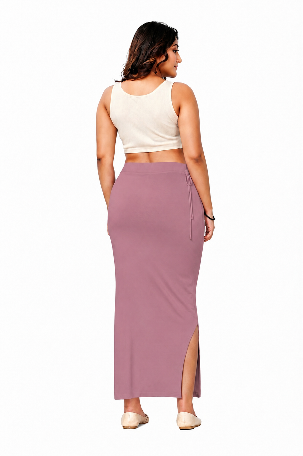 ComfyShape Premium Saree Shapewear-Peach