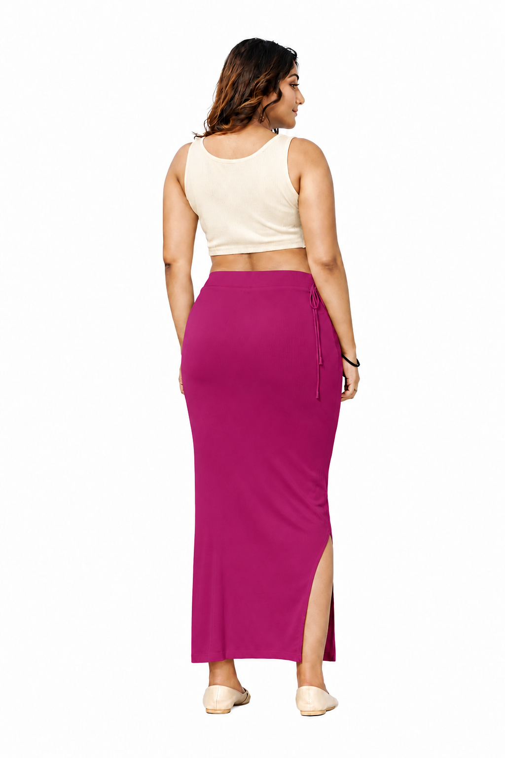 ComfyShape Premium Saree Shapewear-Barbie