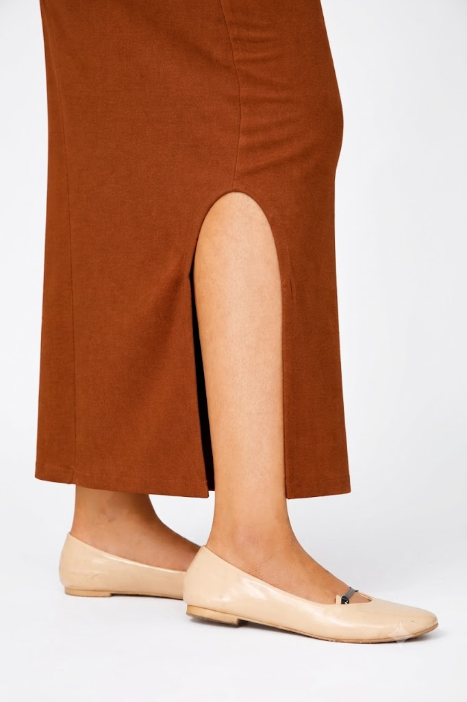 ComfyShape Premium Saree Shapewear-Brown
