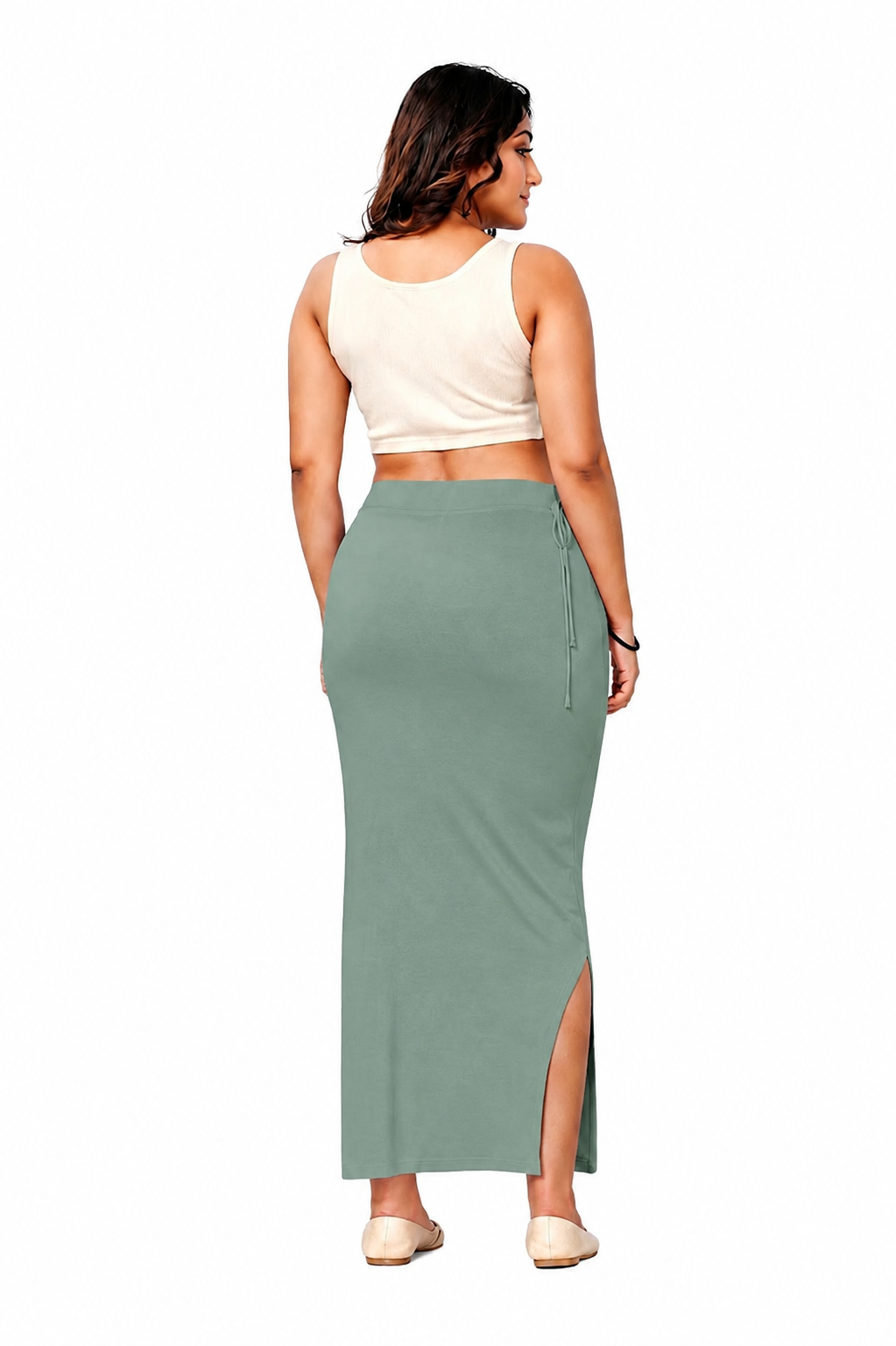 ComfyShape Premium Saree Shapewear-Teal