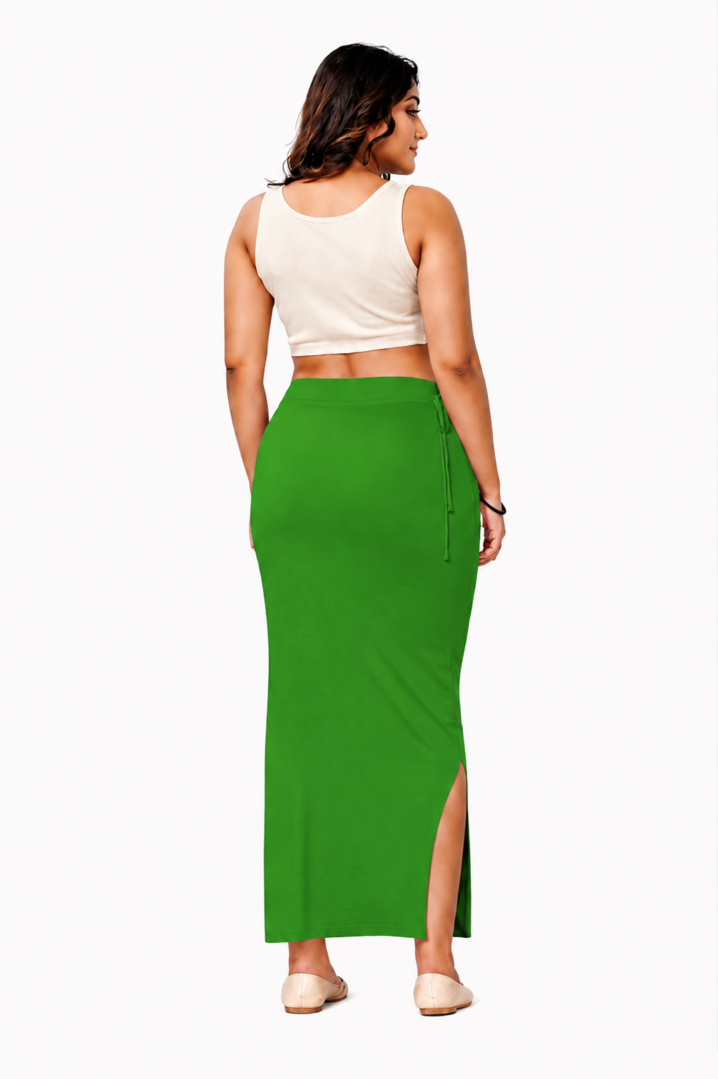 ComfyShape Premium Saree Shapewear-Green