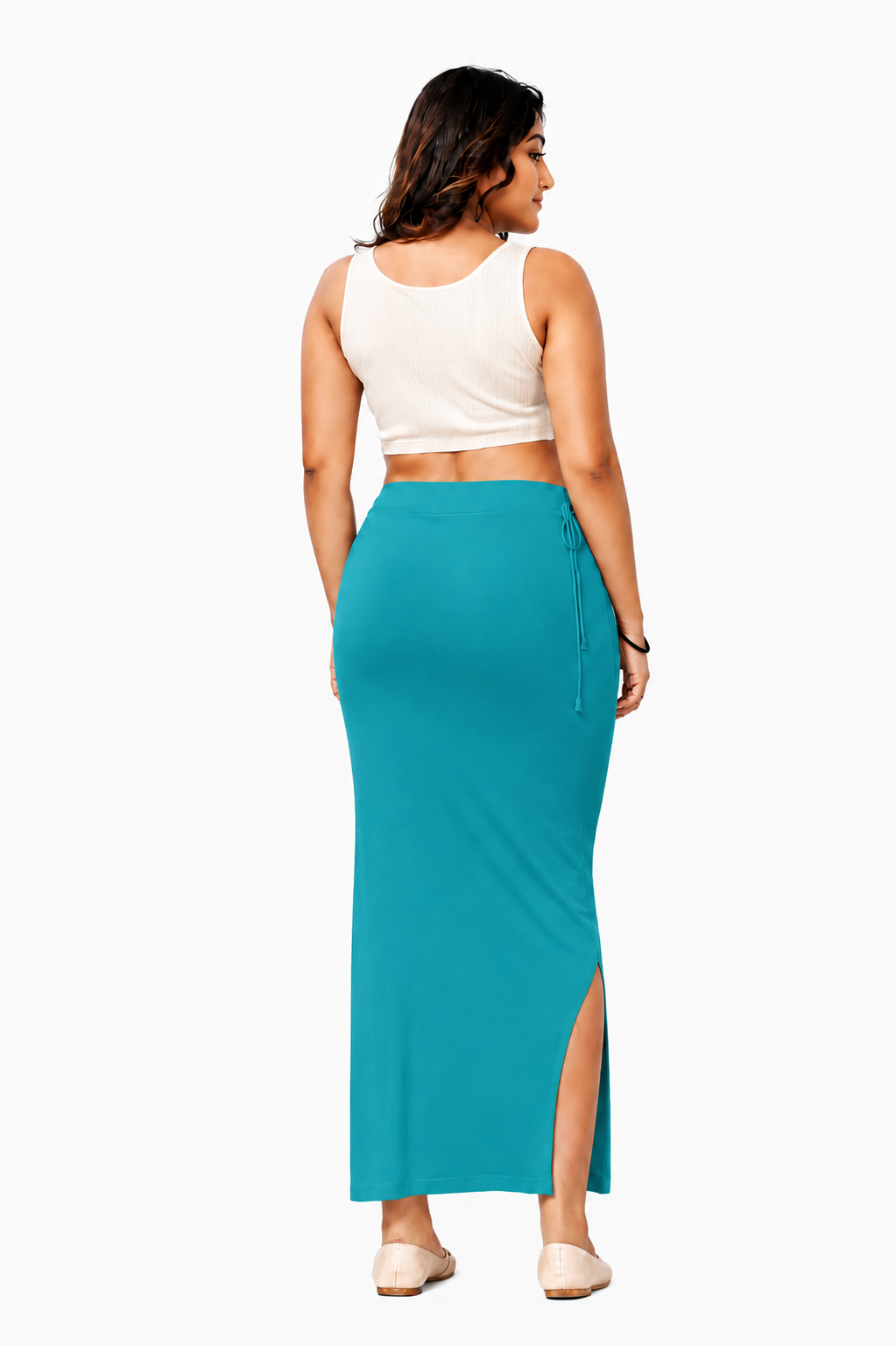 ComfyShape Premium Saree Shapewear-Ice Blue